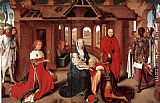 Hans Memling Famous Paintings - Adoration of the Magi